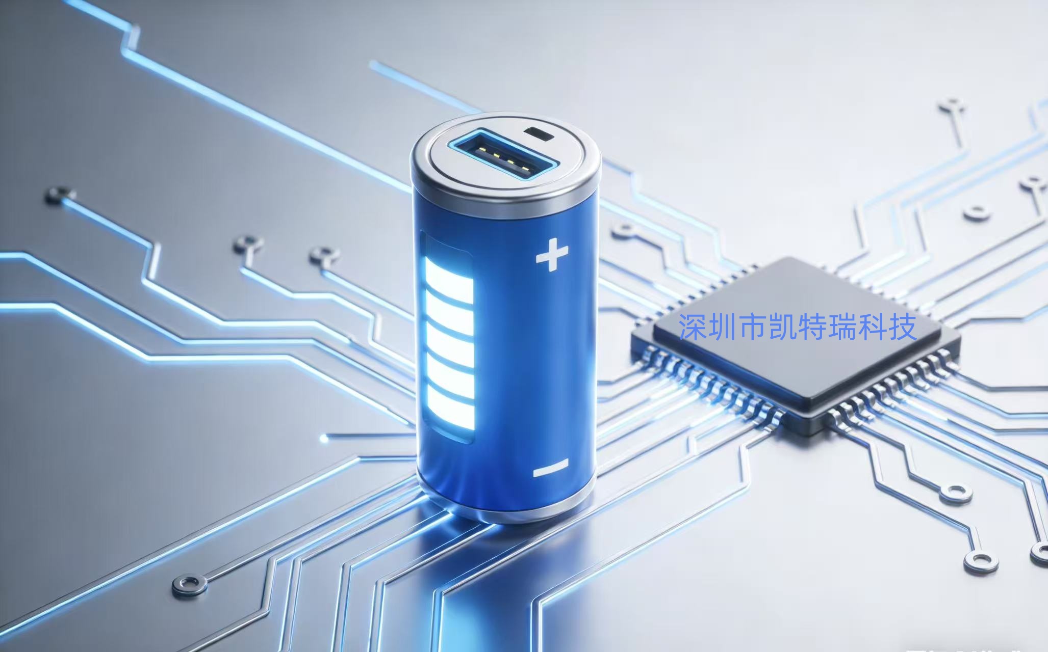 GB2002自带电量显示的干电池转usb充电SOC芯片支持5号和7号电池